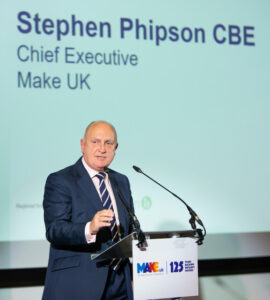 Stephen Phipson, CEO of Make UK